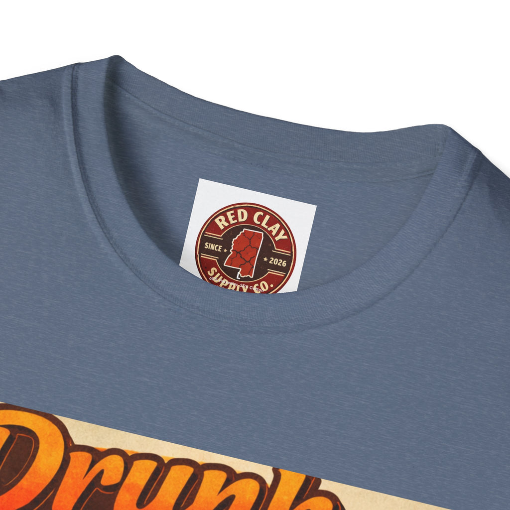 Drunk as a Raccoon Beach T-Shirt — Funny Summer Party Tee