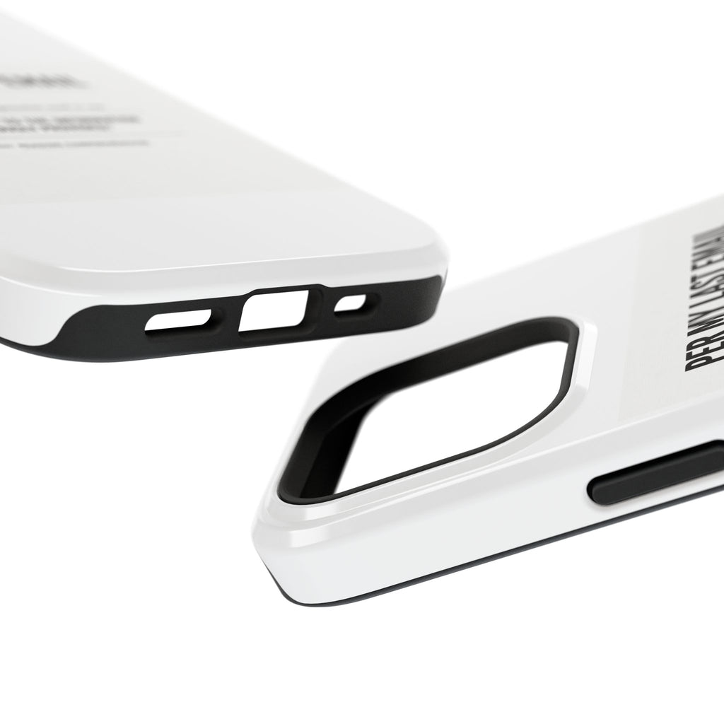 Per My Last Email Phone Case — Funny Office Quote Impact-Resistant iPhone Cover