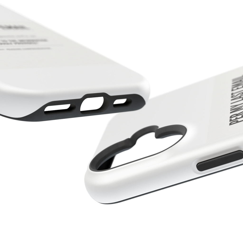 Per My Last Email Phone Case — Funny Office Quote Impact-Resistant iPhone Cover