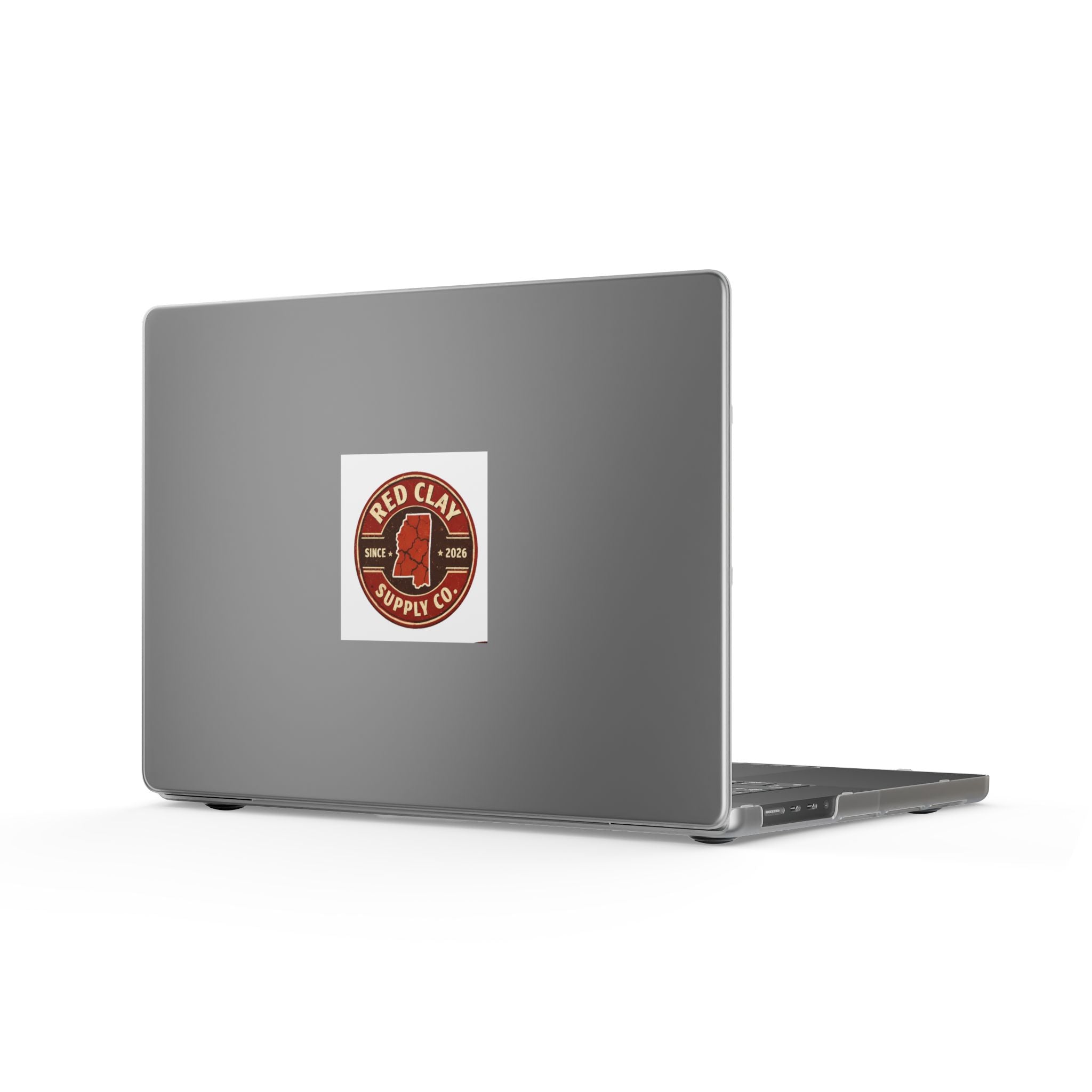 MacBook Case — Red Clay Supply Co. Vintage Logo Matte Laptop Cover