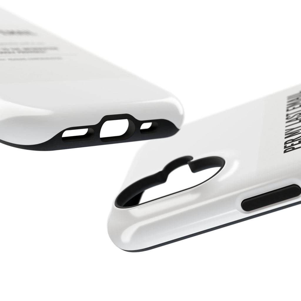 Per My Last Email Phone Case — Funny Office Quote Impact-Resistant iPhone Cover